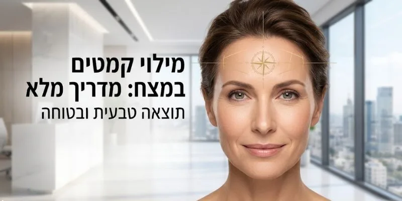 מילוי קמטים במצח אצל יאיר יוסף