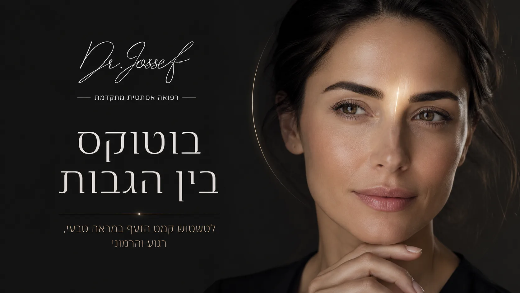 בוטוקס בין הגבות