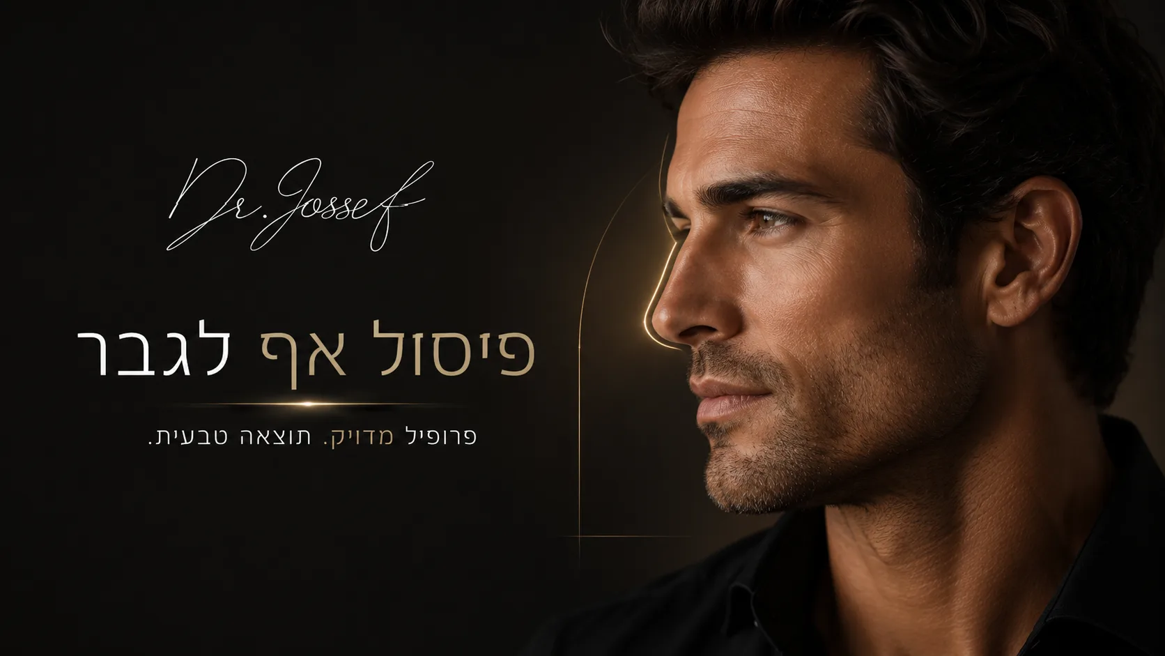 פיסול אף לגבר